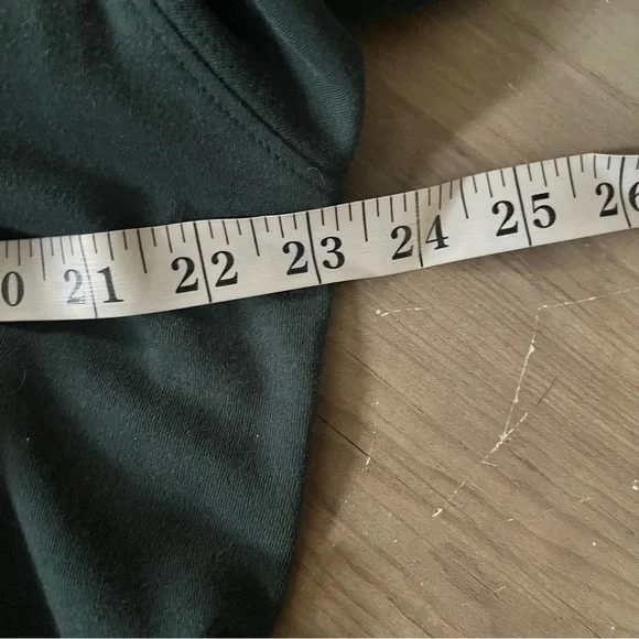 L.L. Bean Forest Green Women's Turtleneck Long Sleeve Top Size XL Cotton Blend - Picture 6 of 8